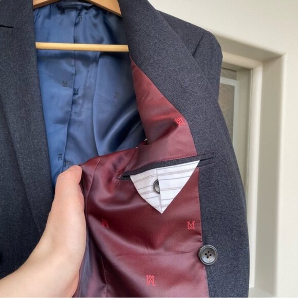 SOLD BURTON LONDON Men’s Double Breasted Blazer Size 36 - Picture 7 of 8